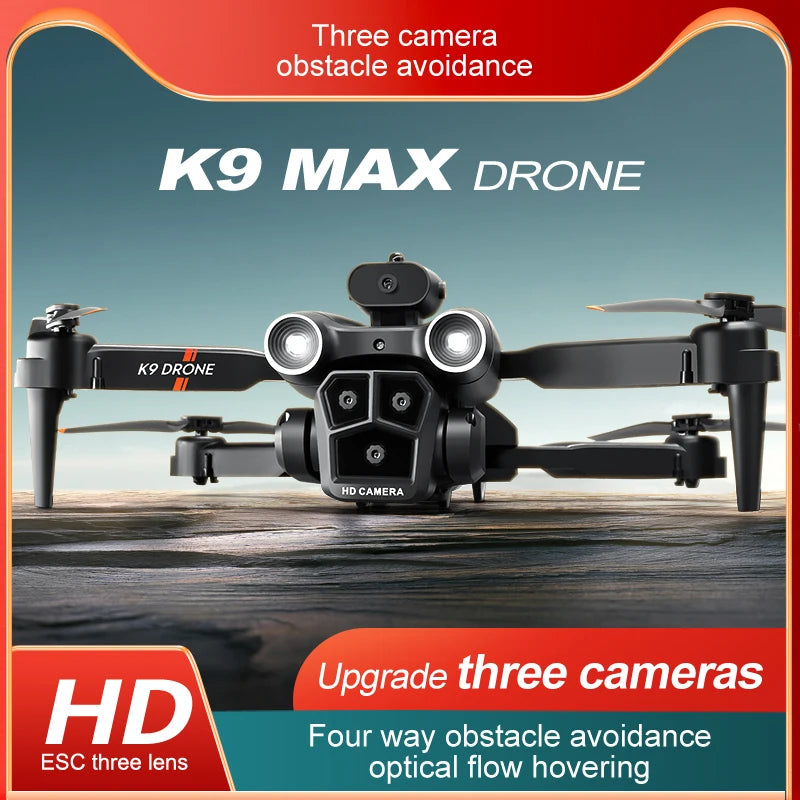 K9 Max Professional RC Drone with Dual HD Cameras