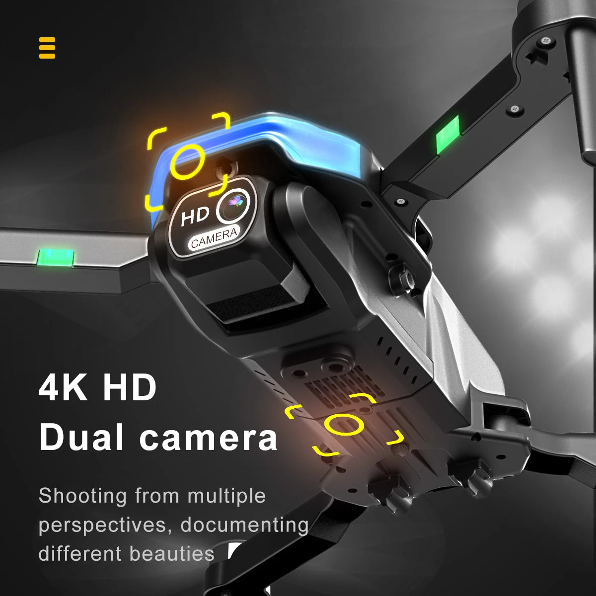 H27 Professional RC Drone with Dual HD Cameras