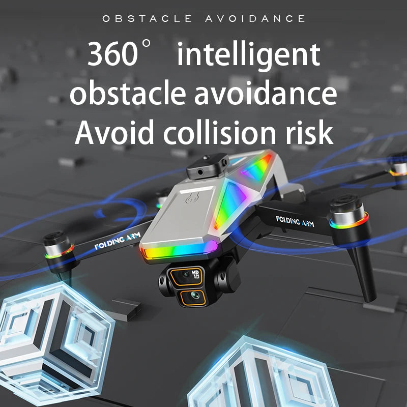 S5H GPS Drone with HD Dual Camera & 360° Obstacle Avoidance