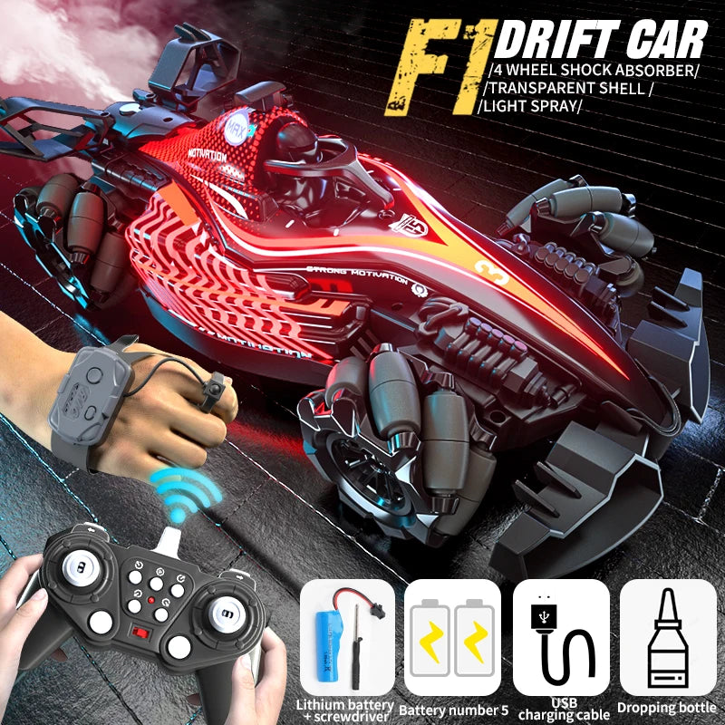 4WD Gesture-Control Drift RC Stunt Car