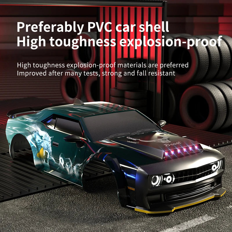 High-Speed 4WD Brushless RC Sports Car