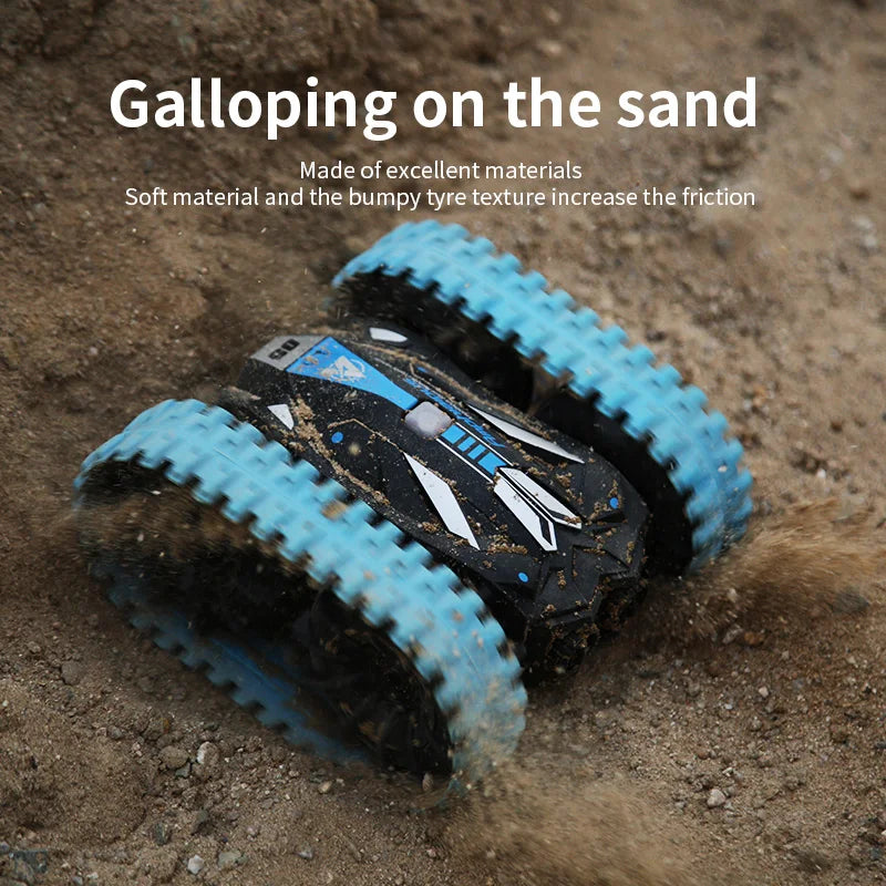 Amphibious All-Terrain Stunt RC Car