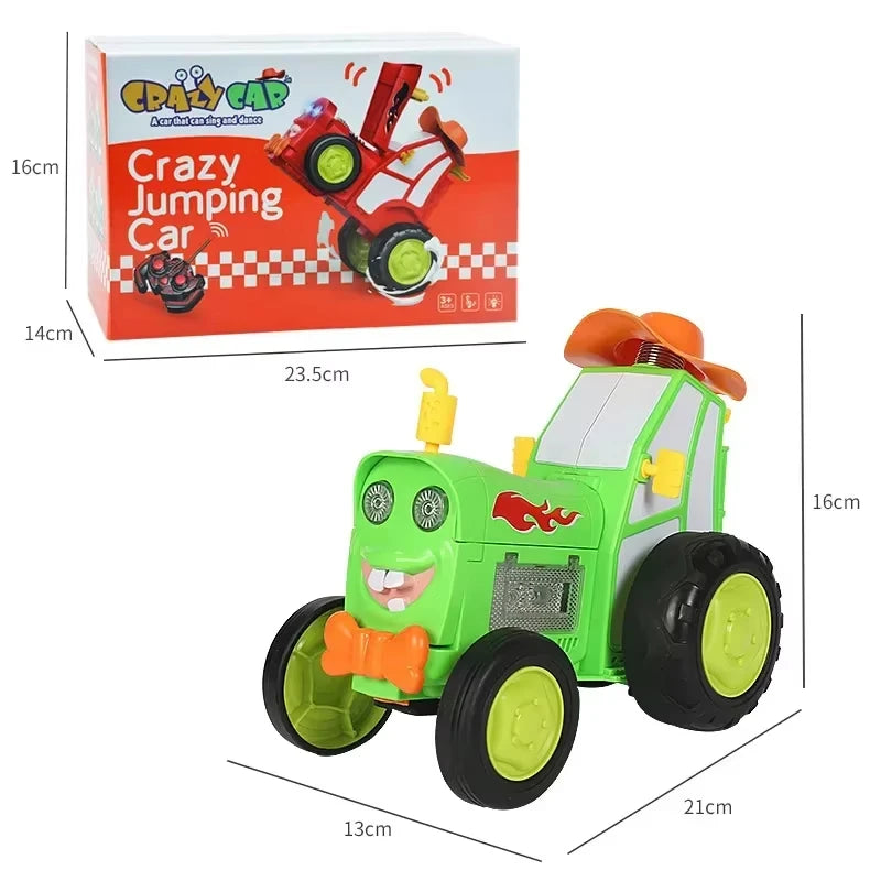 Jumping Stunt Car with Lights & Music