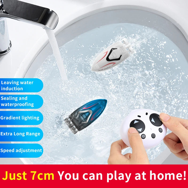 Mini RC Speedboat for Pool Play