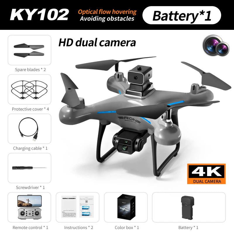 KY102 Professional Drone with 4K HD Camera
