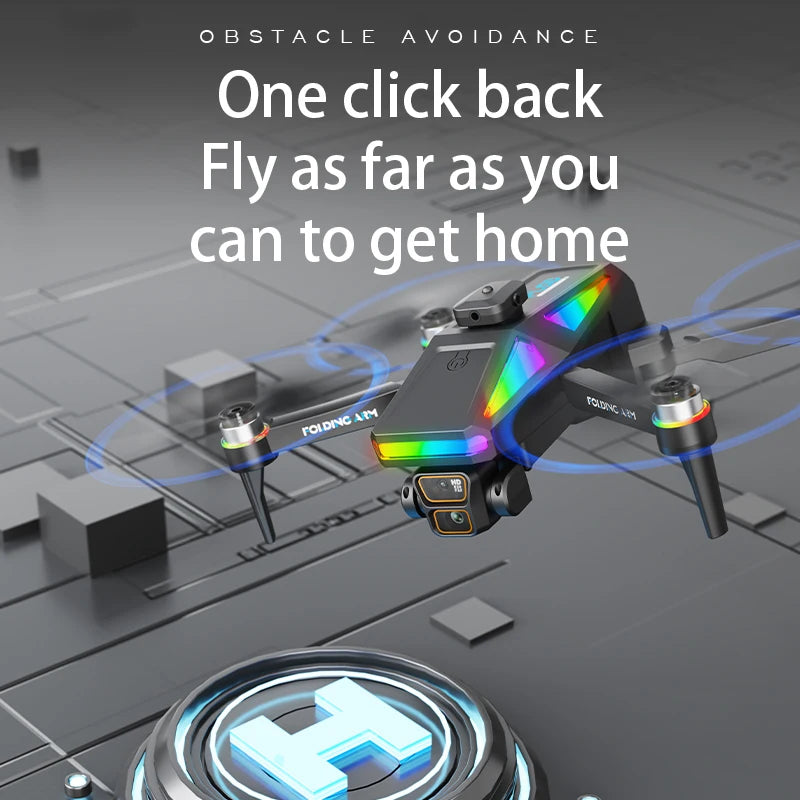 S5H GPS Drone with HD Dual Camera & 360° Obstacle Avoidance