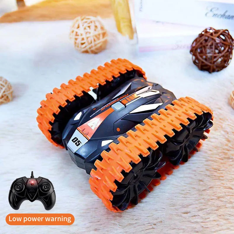 Amphibious All-Terrain Stunt RC Car
