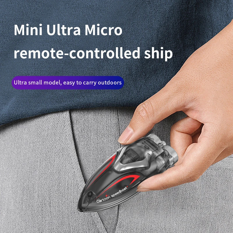 Mini RC Speedboat for Pool Play