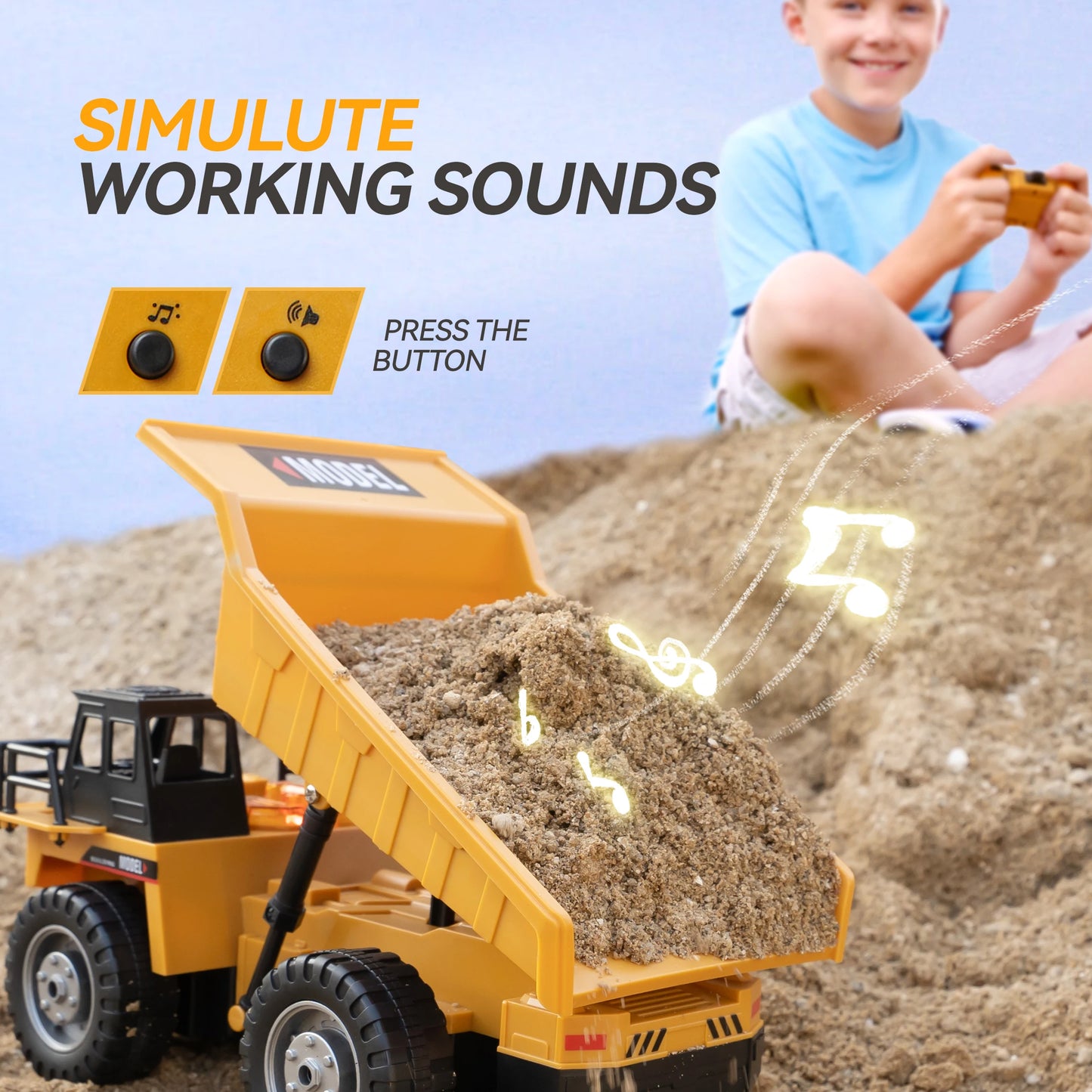 Remote Control Excavator Construction Vehicle