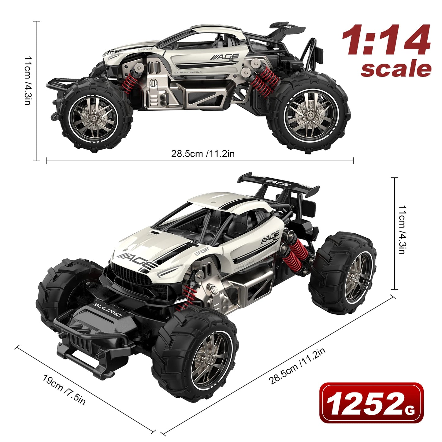 4WD High-Speed Off-Road Climbing Car