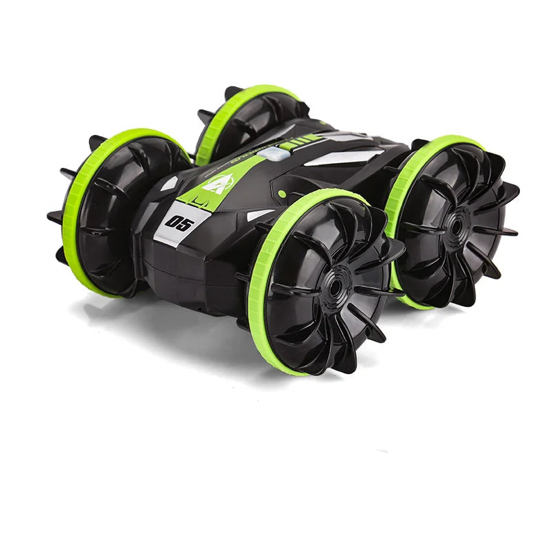 Amphibious Double-Sided Stunt Tank Car