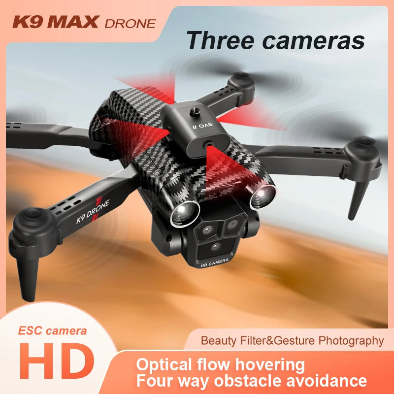 K9 Max Professional RC Drone with Dual HD Cameras