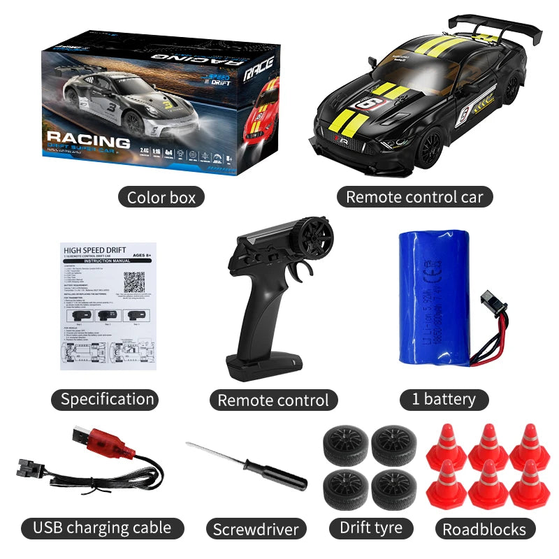 4WD Dual Control High-Speed Drift Car